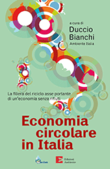 Cover del libro "Economia circolare in Italia" (2018)